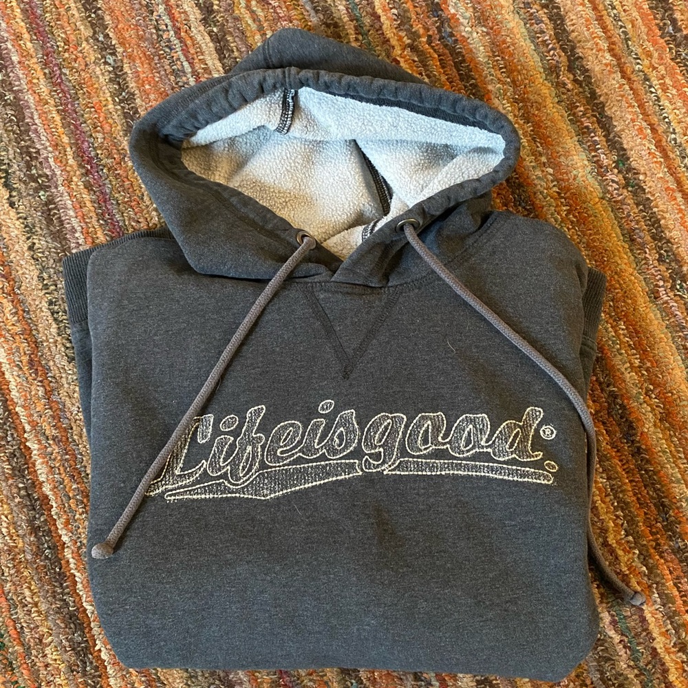 Vintage “Life is Good” Hoodie